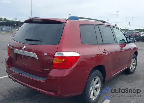 2008 Toyota Highlander from USA, damaged, VIN JTEES41A582099358